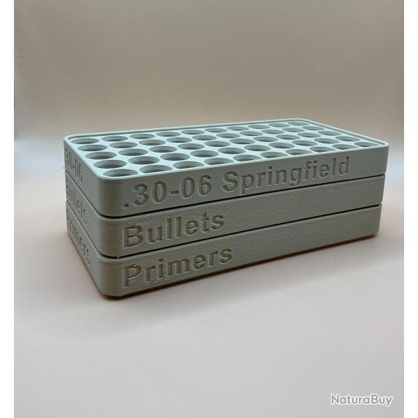 Plateau de rechargement multi-calibre (308W, 6.5 CM, 30-06 etc�)