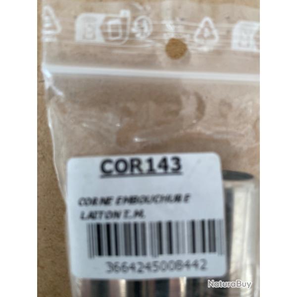 Embouchure corne mm