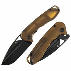Couteau Tenable Knives Bombur Lame Acier D2 Manche Ultem Linerlock T1054A7