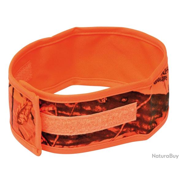 2XBrassard orange camo 100% polyester id�al pour la chasse du petit gibier (lapin, li�vre, b�casse)