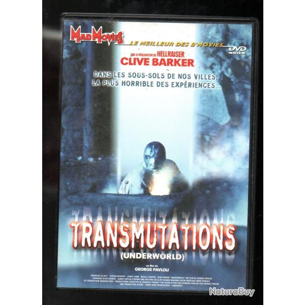 transmutations , mad movies dvd horreur