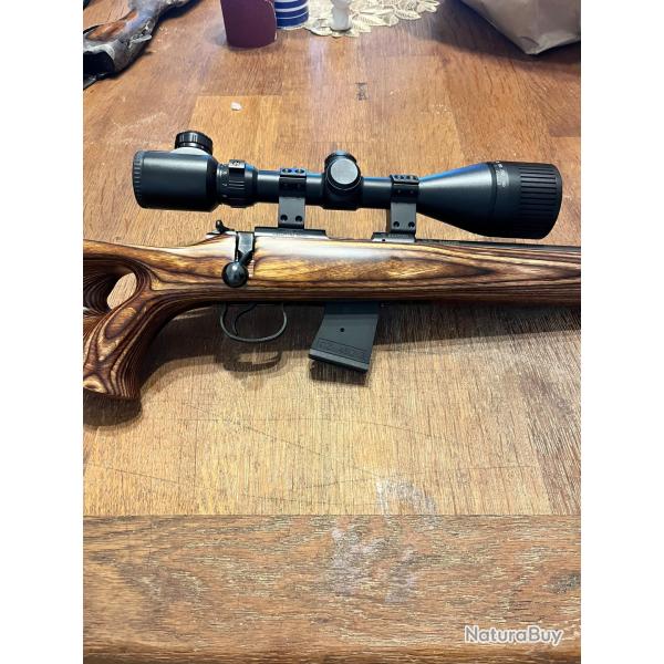 Magnifique carabine CZ 22 magnum tout �quip�