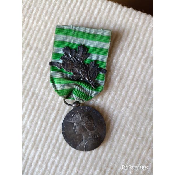 M�daille comm�morative Exp�dition de Madagascar 1895