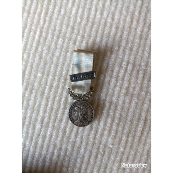 M�daille miniature du maroc