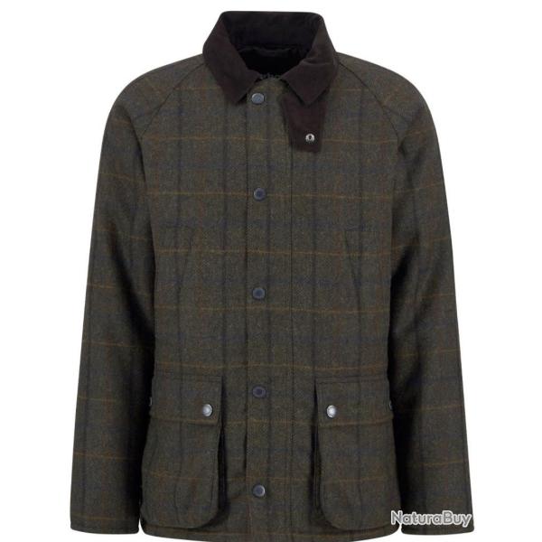BARBOUR Bedale jacket Check Wool Loden