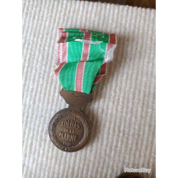 M�daille bataille de la marne