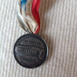 M&eacute;daille cinquantenaire de l'armistice - Mar&eacute;chal Foch -