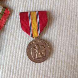 M&eacute;daille am&eacute;ricaine de la d&eacute;fense nationale US Army