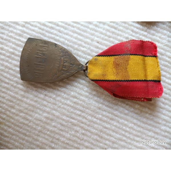 M�daille Belge 1914-1918 - Belgique