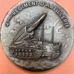 Ancienne m&eacute;daille 4&egrave;me R&eacute;giment d'Artillerie