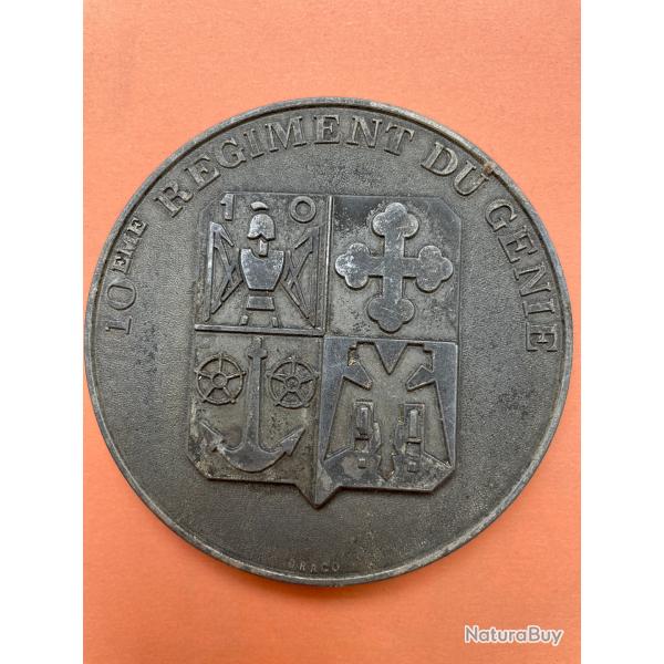 Ancienne m�daille 10�me R�giment du G�nie