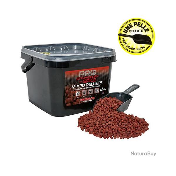 Pellets Starbaits Probiotic Strawberry & Spice 2kg