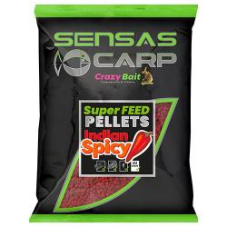 Pellets Sensas Super Feed Indian Spicy 4mm 650g