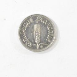 Monnaie Fran&ccedil;aise 1 centime &eacute;pi 1969 avec rebord - Usure l&eacute;g&egrave;re