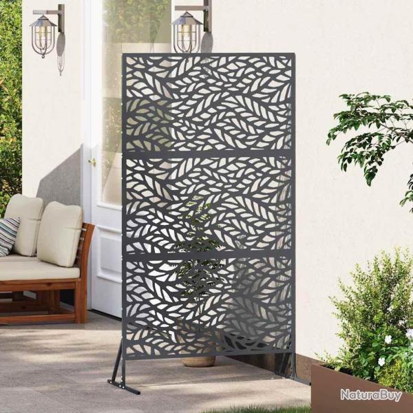 �cran de Confidentialit� Anthracite 100x50x180 cm en Acier