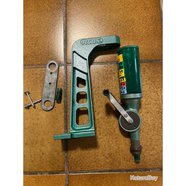 Doseuse uniflow RCBS + pied