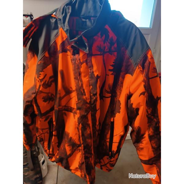 Veste de chasse moletton�e