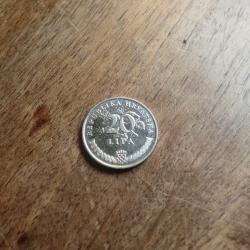monnaie croatie 20 lipa 2004
