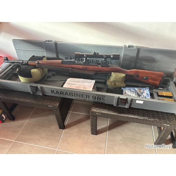 ARES MAUSER KAR98 AVEC LUNETTE ARES ZF39 (CLA-003)