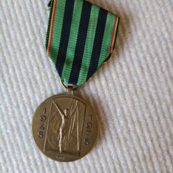 Belgique: M&eacute;daille du 30&deg; anniversaire de la victoire 1945-1975