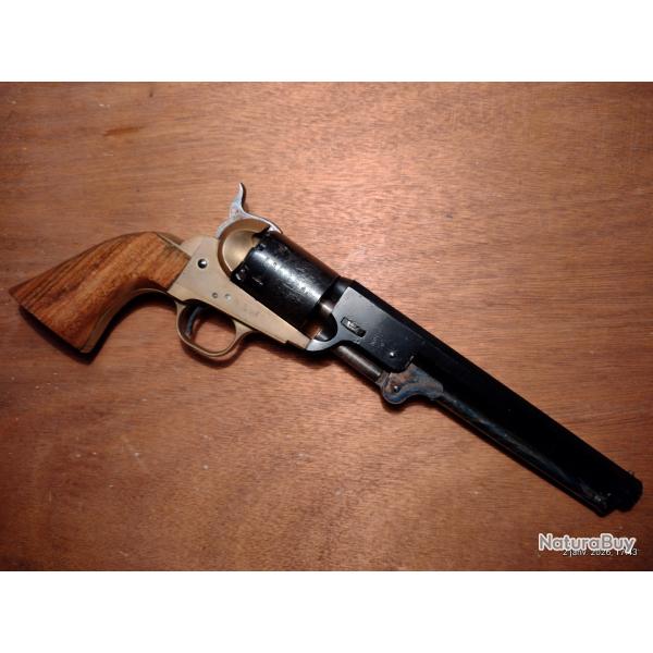 Revolver Gami Navy 1851 en laiton et barillet grav� production 1975 calibre 36