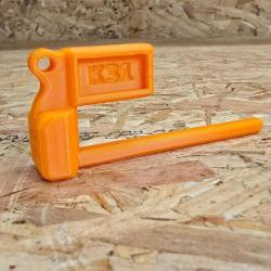 Drapeau de s&eacute;curit&eacute; - T&eacute;moin de chambre vide pour K31