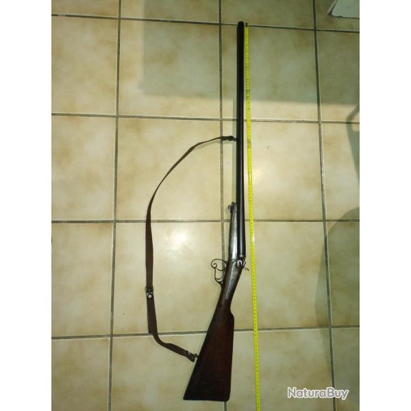 Fusil � chien percussion centrale calibre 16 D�tention libre