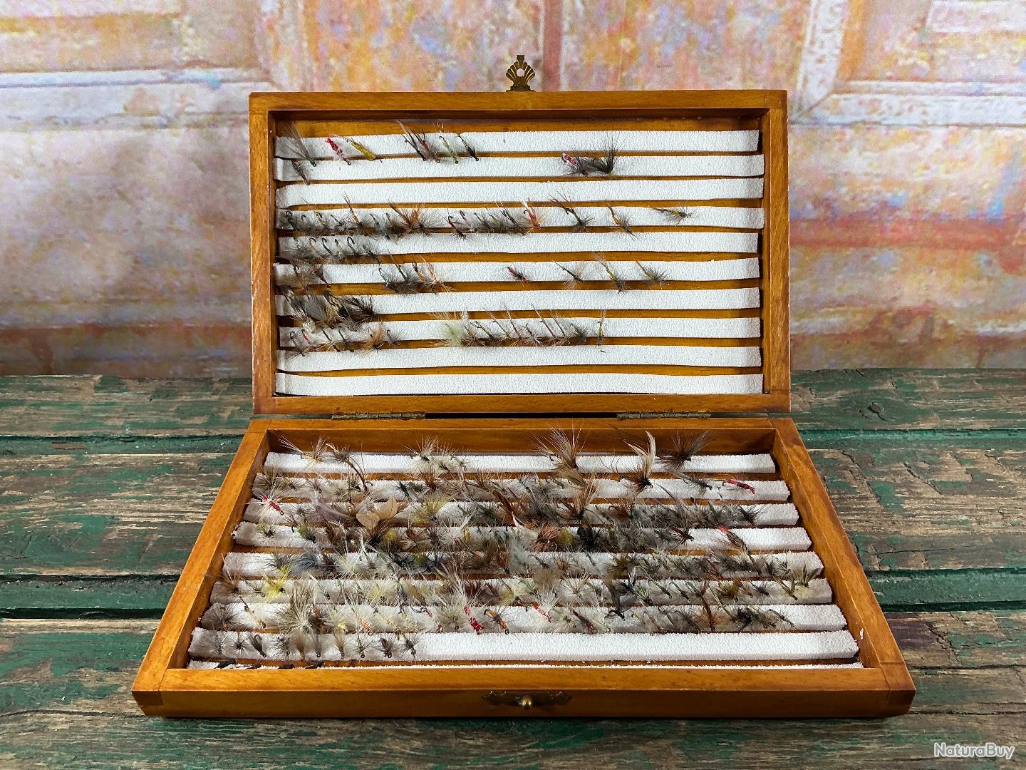 Assortiment De Leurres De Pêche à La Mouche (20 Pièces) - Boîte à Mouches étanche Avec