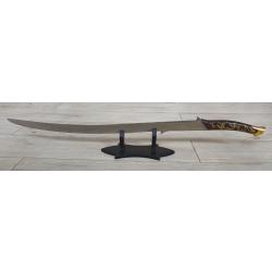 &Eacute;p&eacute;e d hadhafang d arwen - le seigneur des anneaux en m&eacute;tal, 98cm, avec son support