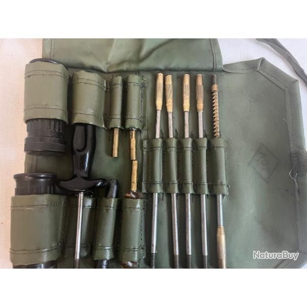 troussse nettoyage STG 57 suisse cal 7,50mm et 7,62mm