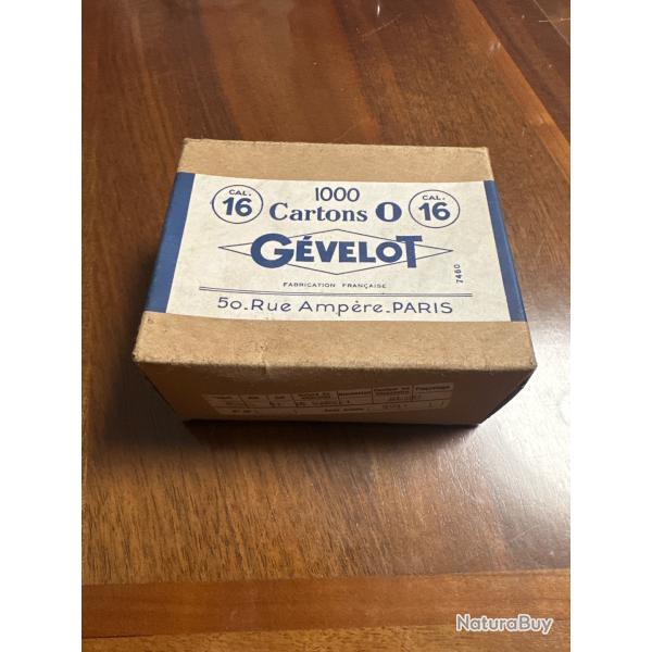 Carton pour calibre 16