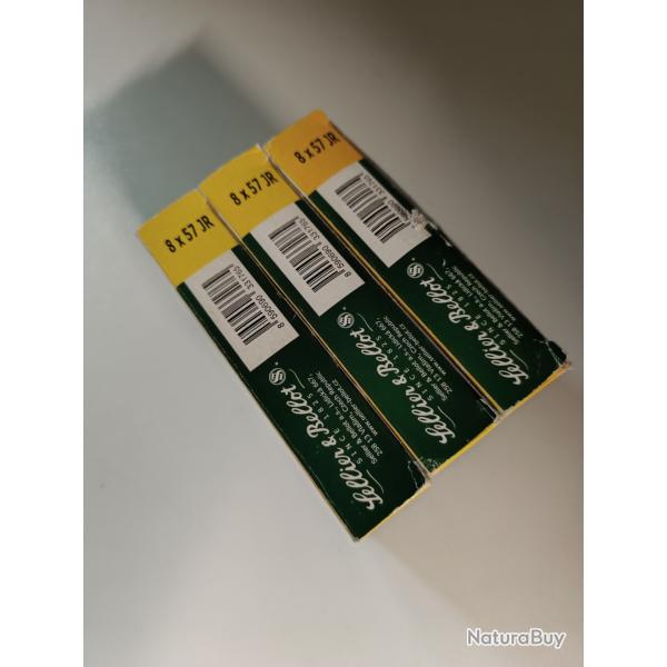 Balles de chasse Sellier & Bellot calibre 8x57JR