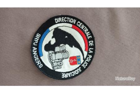 Patch Tissé The Police - Écusson Brodé Sous Licence Officielle - À Coudre Ou à Repasser