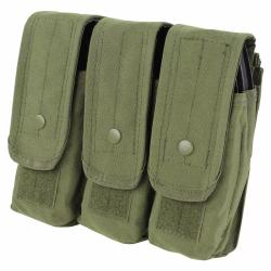 Porte Chargeur M4/AK Triple Vert Olive