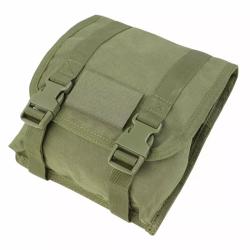 Poche Utile Large Vert Olive