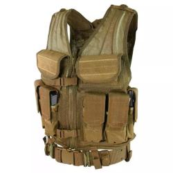 Veste Tactique Elite M4 Coyote Brown