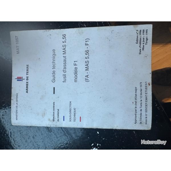 guide technique FAMAS F1