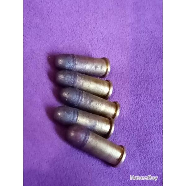 5 cartouches 320 bulldog. Munitions de collection. Poudre noire.