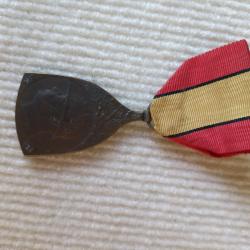 M&eacute;daille belge ww1