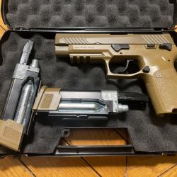 Sig Sauer P320 &agrave; plomb diabolo