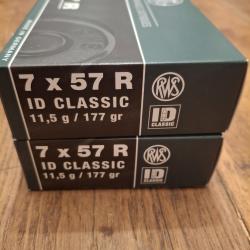 Balles RWD 7x57R ID Classic 177gr, 11,5 gram