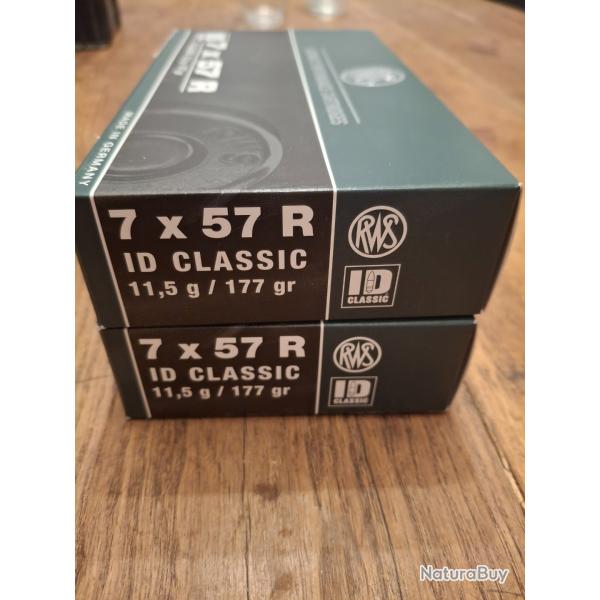 Balles RWD 7x57R ID Classic 177gr, 11,5 gram