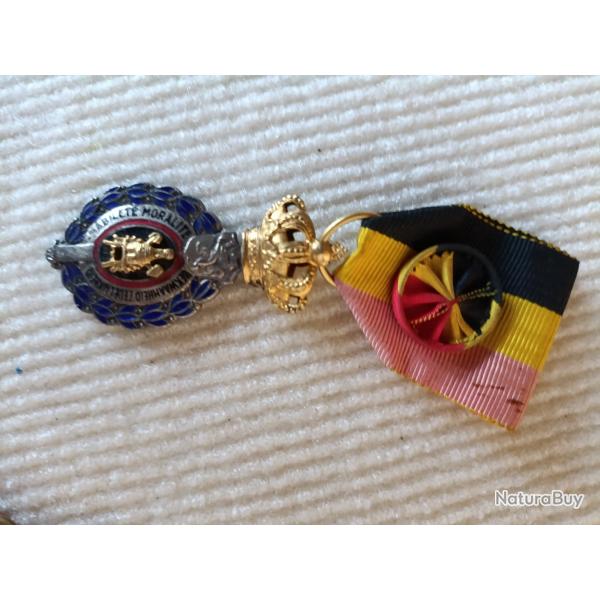 M�daille de travail belge 1 �re classe