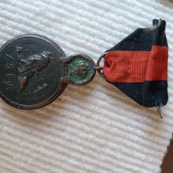 BELGIQUE WW1 : MEDAILLE DE L'YSER guerre 1914 1918 medaille belge