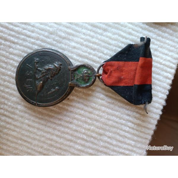 BELGIQUE WW1 : MEDAILLE DE L'YSER guerre 1914 1918 medaille belge