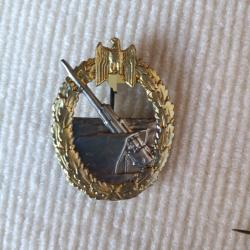 Insigne wehrmacht artillerie c&ocirc;ti&egrave;re