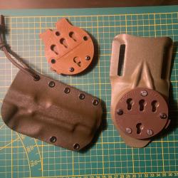 Holster Kydex vert pour MAC-50
