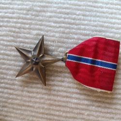 M&eacute;daille bronze star am&eacute;ricaine