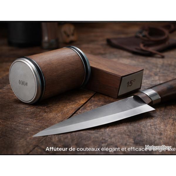 Affuteur aiguiseur couteau � angle fixe rouleau 1� sans prix de r�serve grain d'affutage 400 et 1200