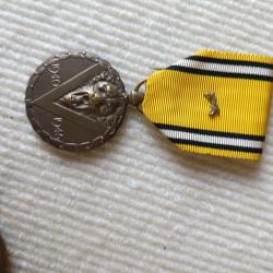 Belgique, M&eacute;daille Comm&eacute;morative de la Guerre 39-45